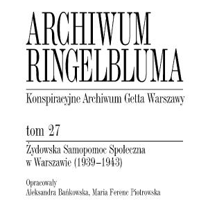 Żydowska Samopomoc Społeczna w Warszawie (1939–1943)