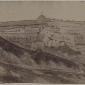 Samuel Hirszenberg; Pejzaż Jerozolimy