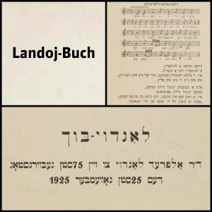 Landoj-Buch לאנדוי-בוך : ד"ר אלפרעד לאנדוי צו זיין 75סטן געבוירנסטאג