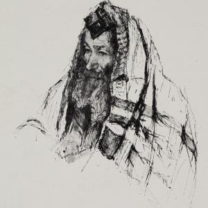 Regina Mundlak; Modlący się Żyd