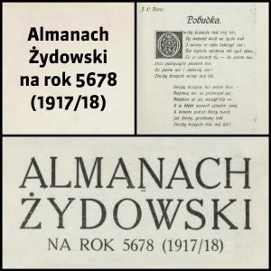 Almanach Żydowski na rok 5678 (1917/18)