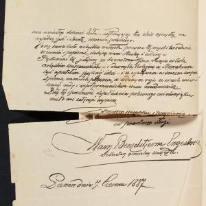 List (pismo) do Maurycego Trębacza