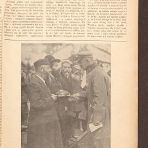 Marszałek Józef Piłsudski przyjmuje delegację żydowską