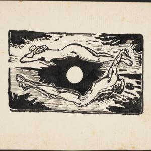 „Tam za zamaskowanym wylotem z piwnicy jest powietrze i księżyc (Henryk Beck i Jadwiga Beckowa)” z cyklu „Bunkier”