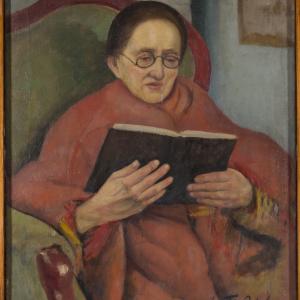 Kobieta z książką
