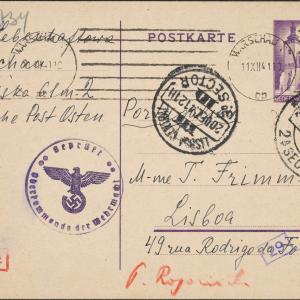 Pocztówka z dnia 7.12.1941