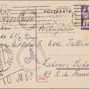 Pocztówka z dnia 9.06.1941