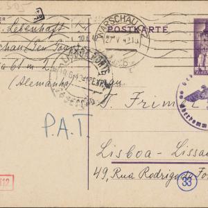 Pocztówka z dnia 
25.05.1942