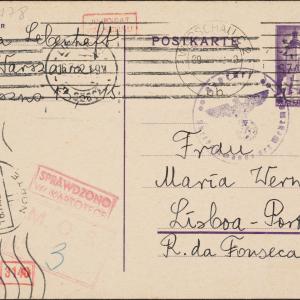 Pocztówka z dnia 25.06.1942