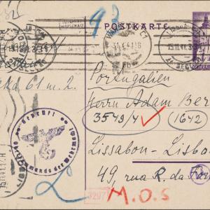 Pocztówka z dnia 31.10.1941
