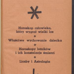 Przegląd Astrologiczny : czasopismo dla wiedzy astrologicznej : oficjalny organ Towarzystwa Astrologicznego „TAT" w Toruniu.