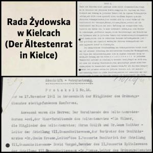 Rada Żydowska w Kielcach (Der Ältestenrat in Kielce)