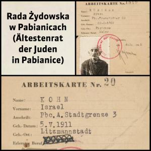 Rada Żydowska w Pabianicach (Ältestenrat der Juden in Pabianice)