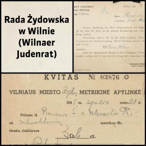 Rada Żydowska w Wilnie (Wilnaer Judenrat)
