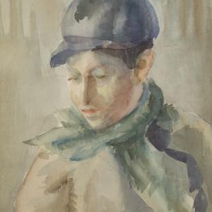 Portret chłopca w czapce